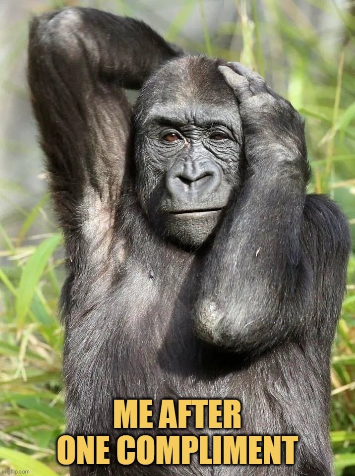 Girls after one compliment