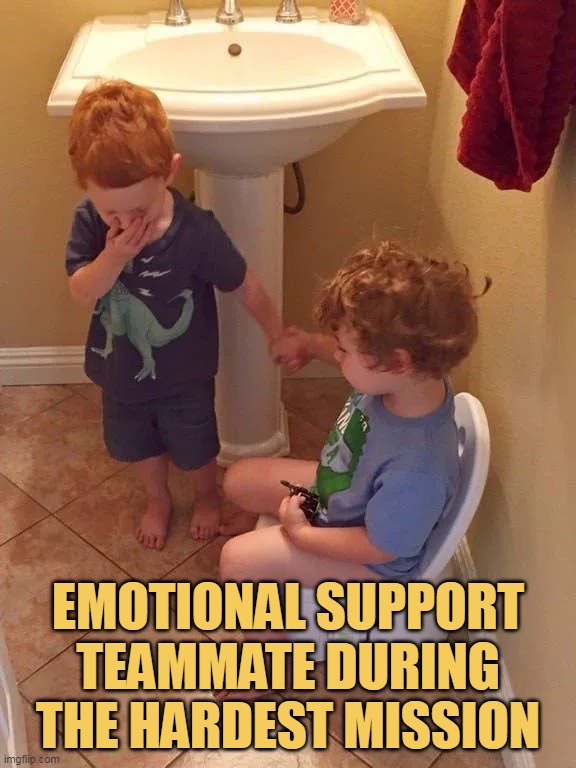 I need that support