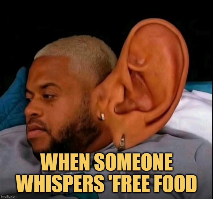 I want free food