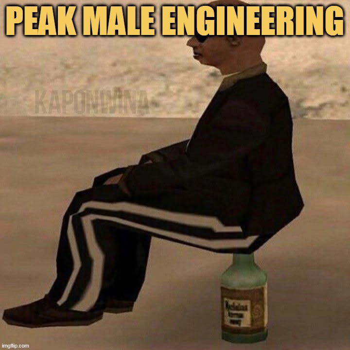 Peak male satisfaction also?