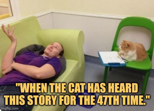 My cat is my unpaid therapist
