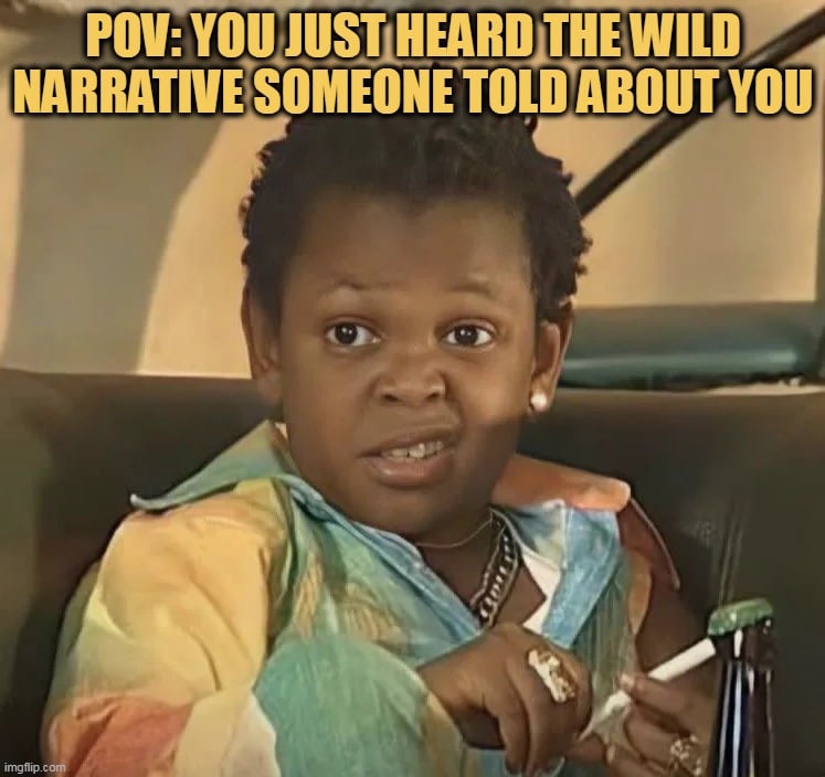 what the narrative it is meme