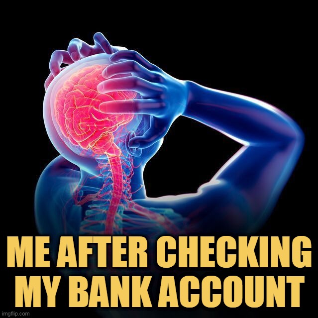 It is a serious head pain
