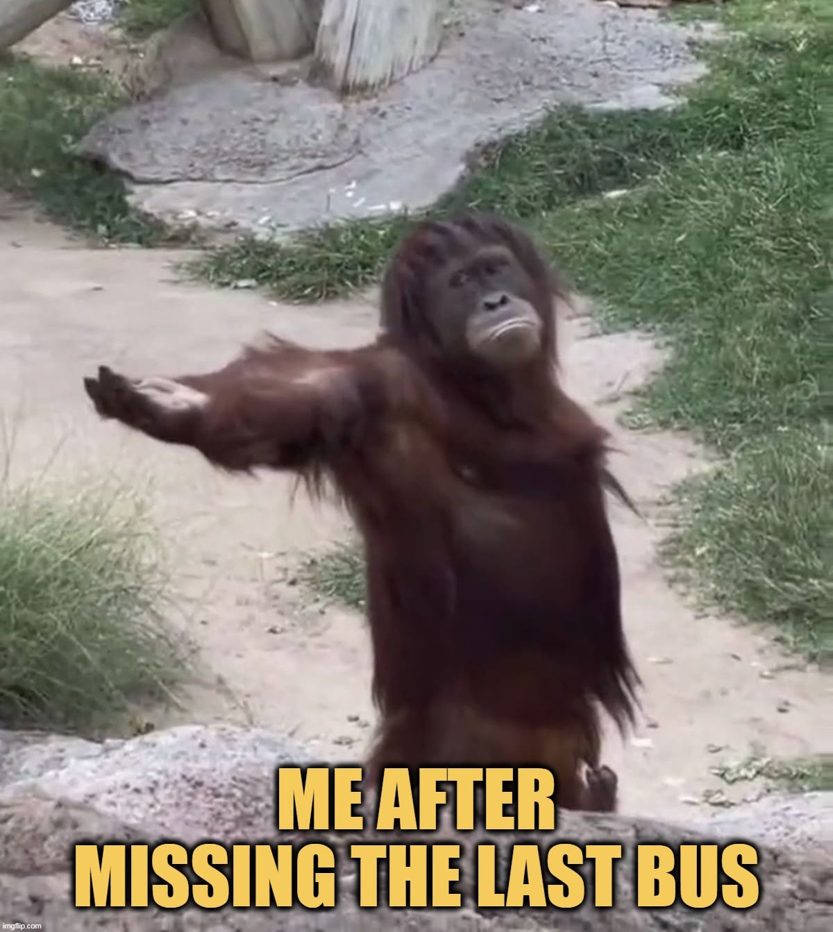 at the highway meme
