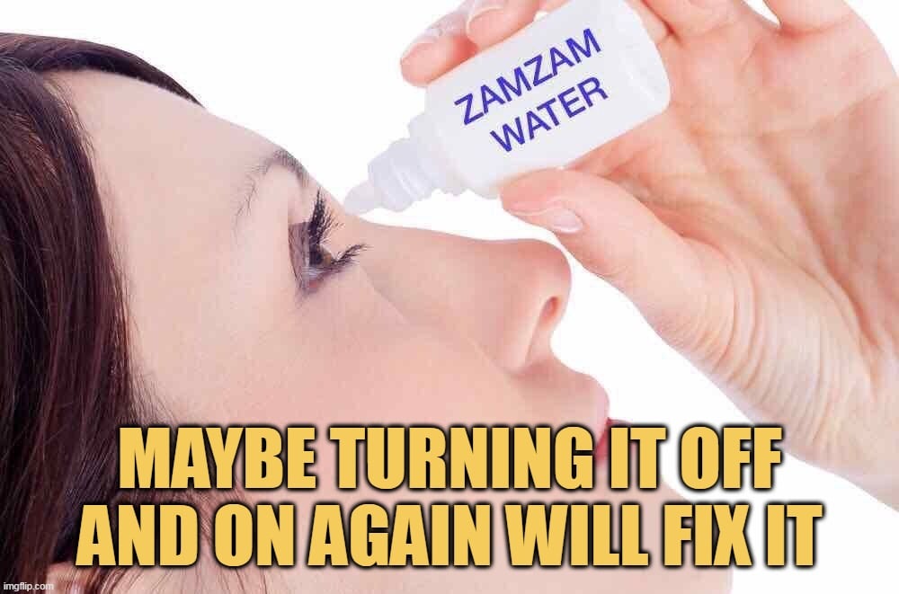 Maybe it’s work