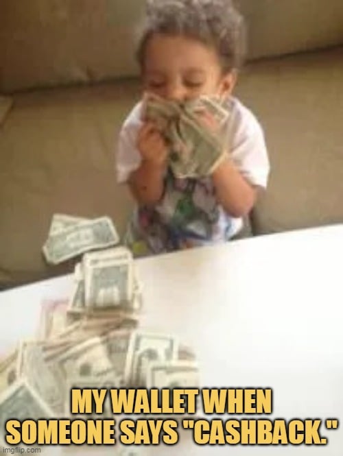 I love cash back
