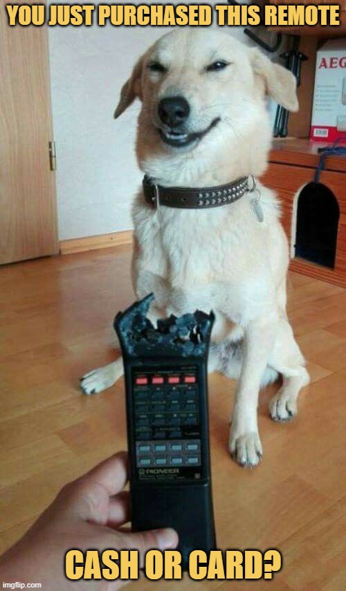 You eat it you buy it. We don't mess around here ... meme