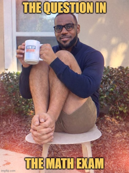 The Teacher: the questions are from the syllabus ... meme