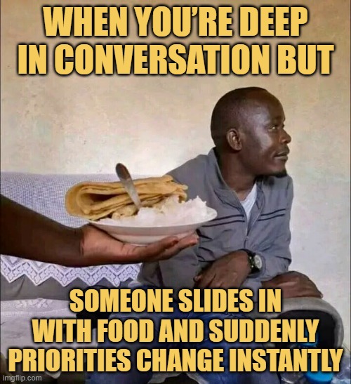 When you’re deep in conversation but.