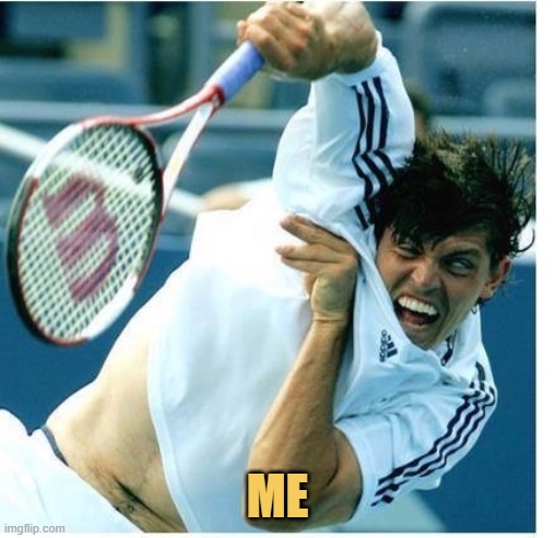 After another guy say i should make money playing tennis against the best of the best