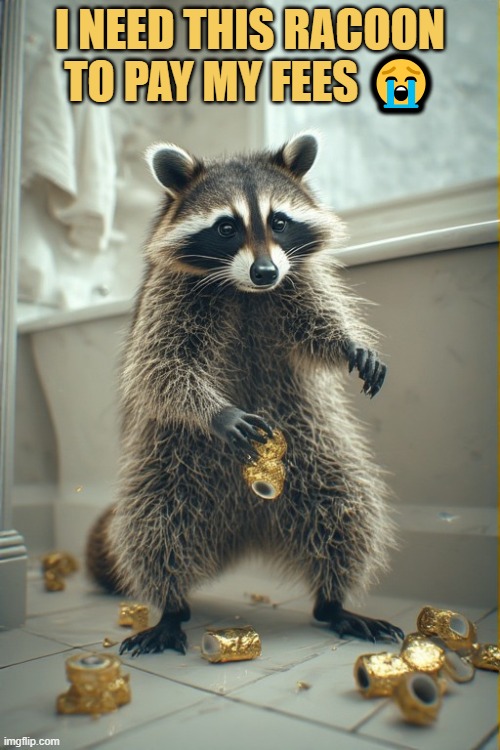 Where I can find this racoon? :(  meme