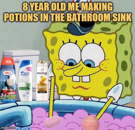 Trying to make the invisible potion to smash my crush :) 