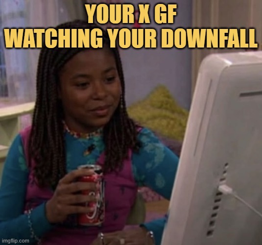 She is looking very happy  meme