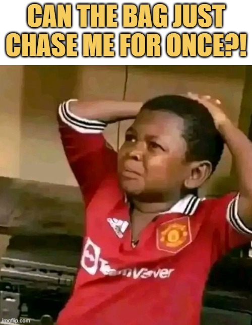 A bag full of cash  meme