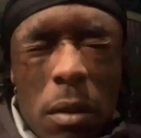 can not see nigga meme template