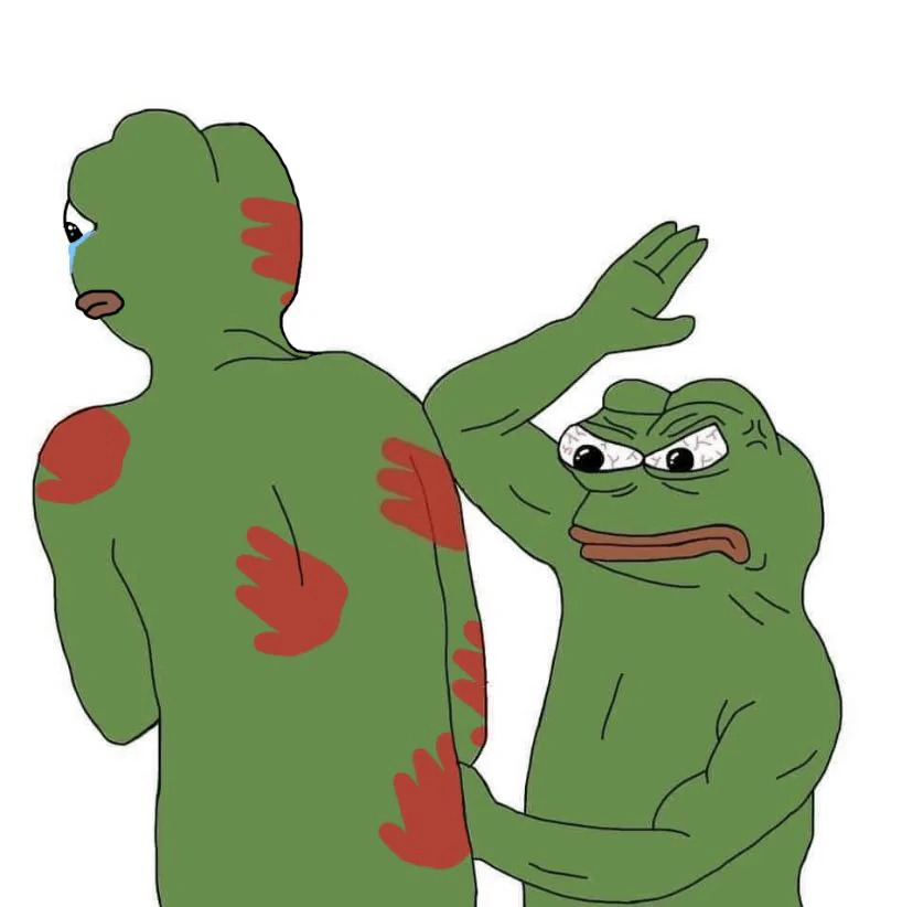 too much slap meme template