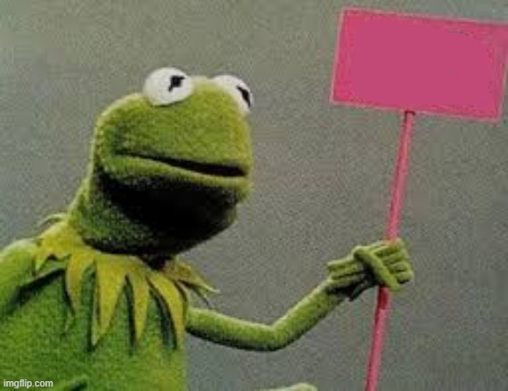 Kermit Says Something