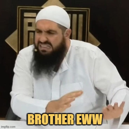 brother eww reaction meme template