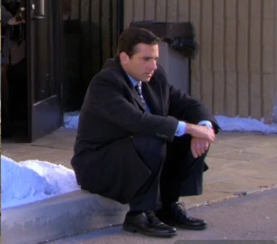 Sadly Sitting