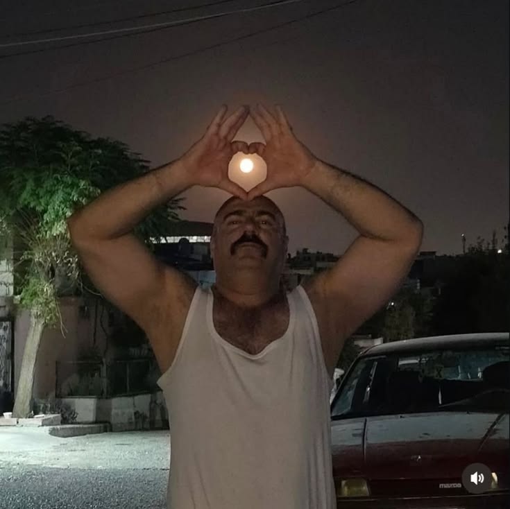 uncle with moon meme template