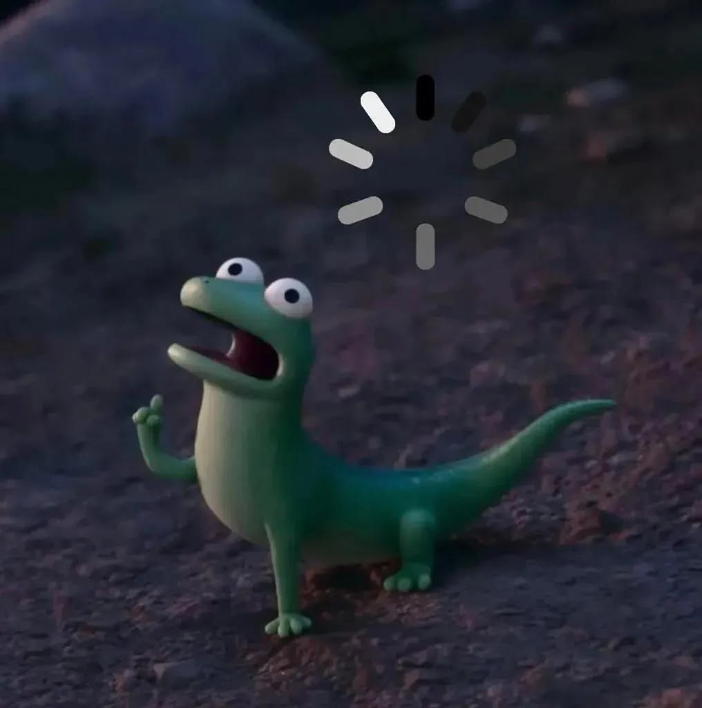 green lizard buffering