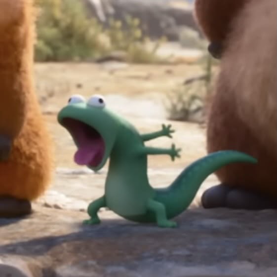 saw something and screaming