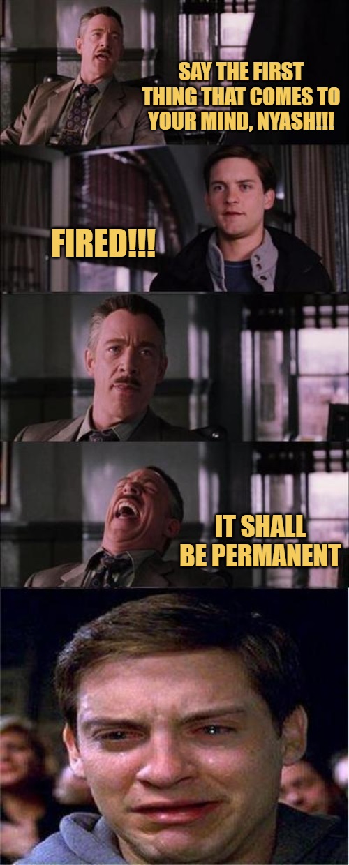 FIRED!!!