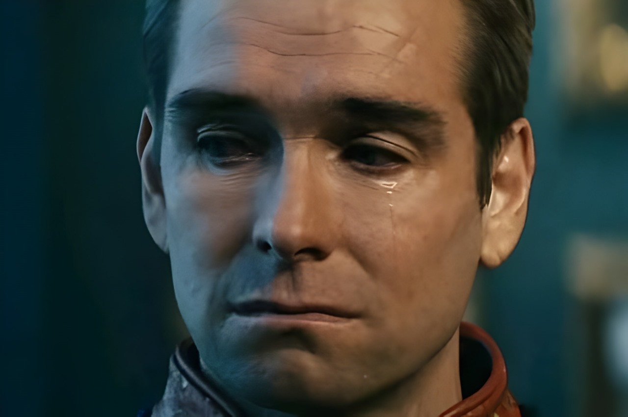 Homelander Crying      