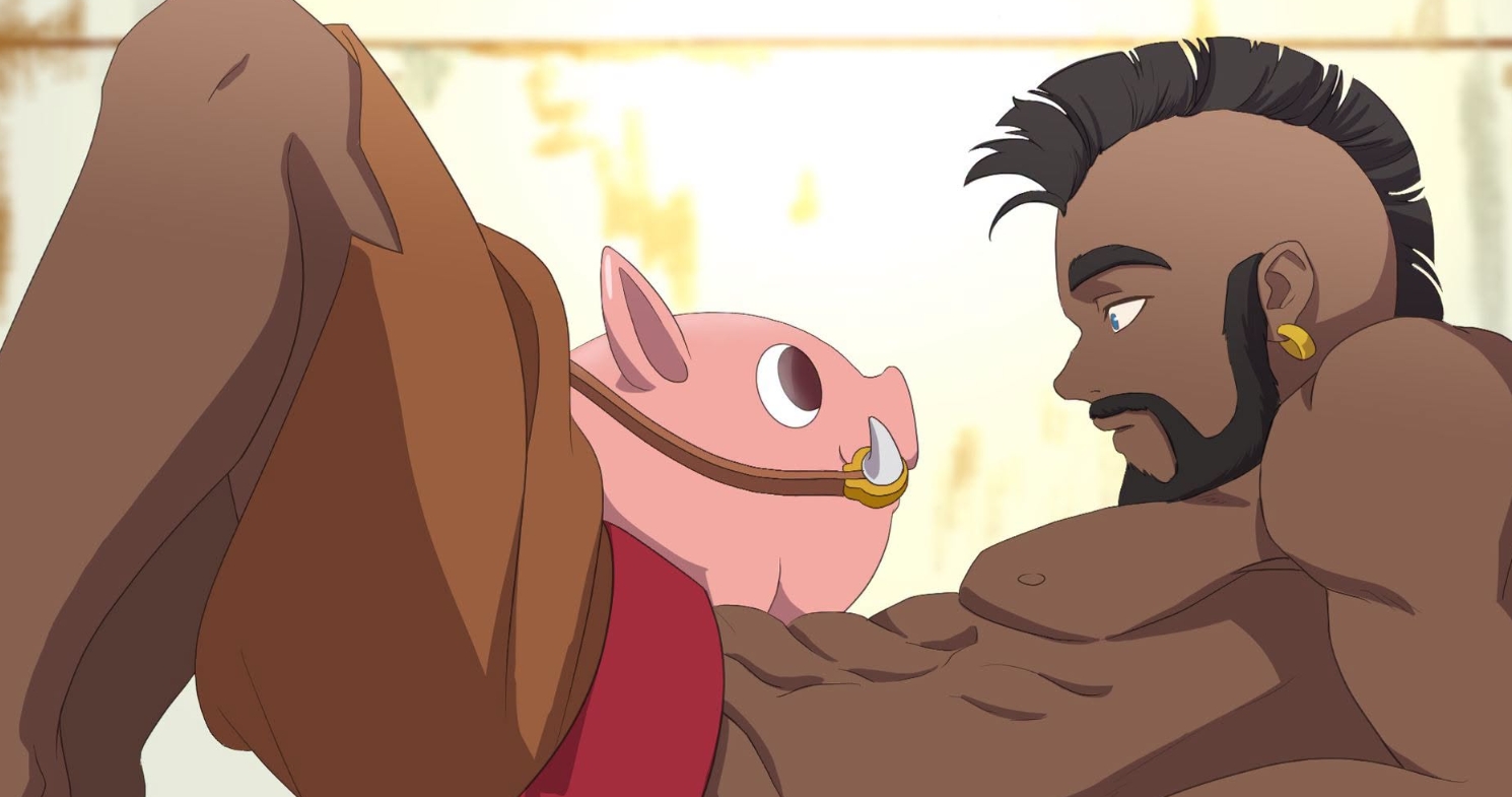 hog rider meme template