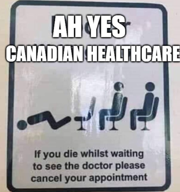 So just like American healthcare.